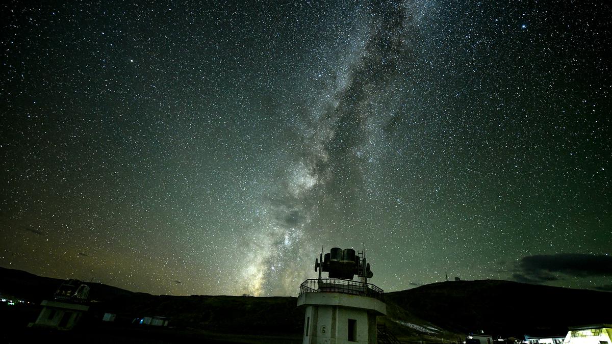  Spot Milky way in Hanle