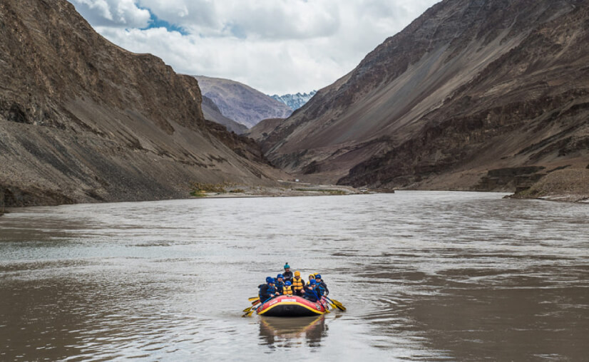  Rafting on Zanskar River