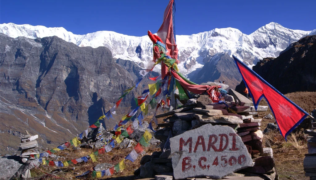Sunrise at Mardi Base & Descent Begins